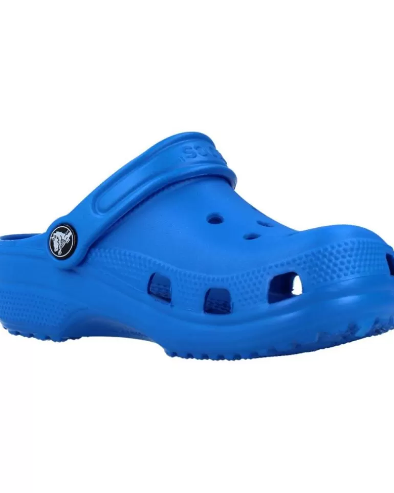 CROCS Zuecos De Niña Y Niño Classic Clog K Azul Cheap
