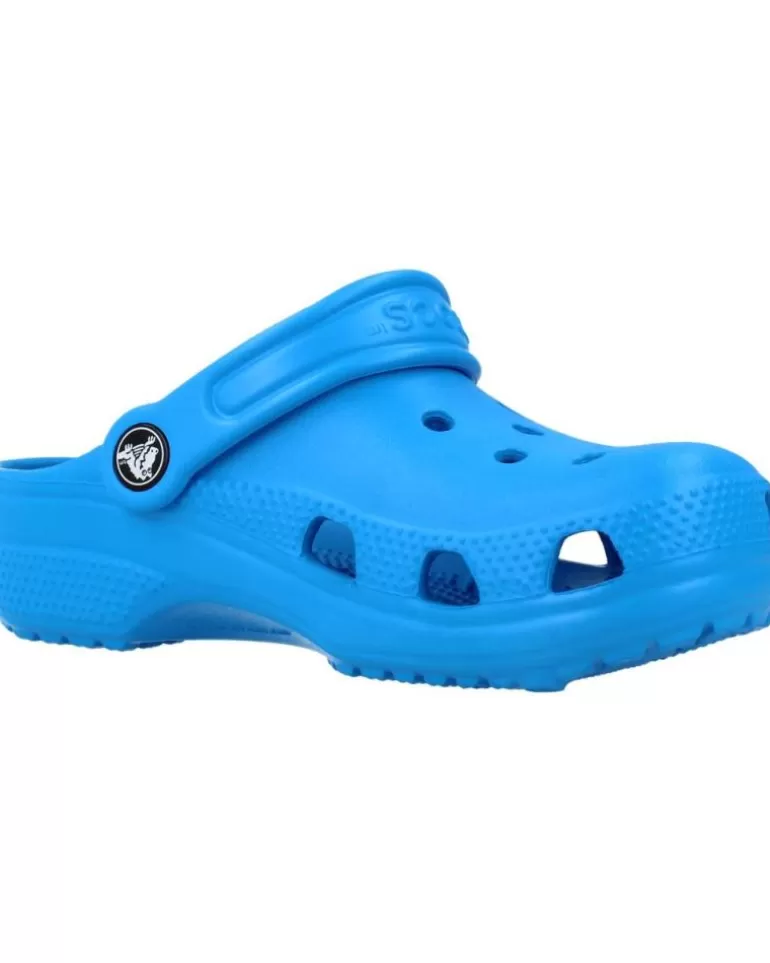 CROCS Zuecos De Niña Y Niño Classic Clog K Azul Shop