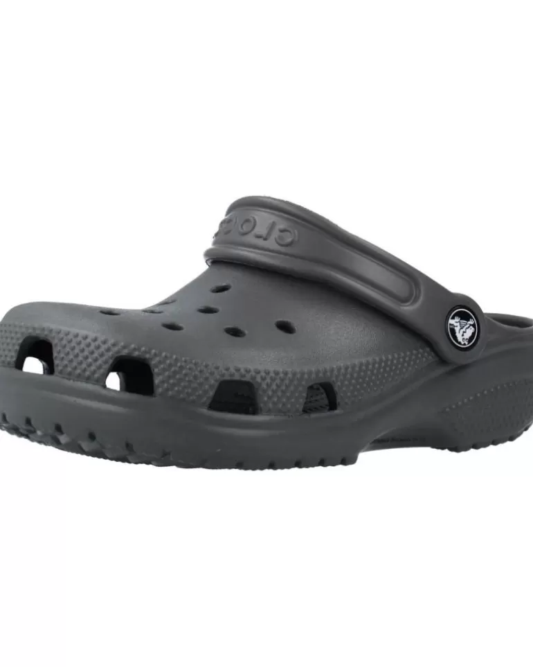 CROCS Zuecos De Niña Y Niño Classic Clog K Gris Cheap