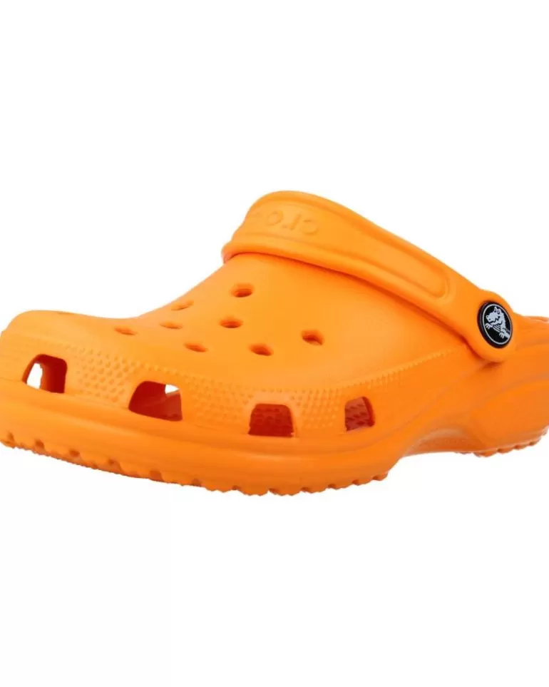 CROCS Zuecos De Niña Y Niño Classic Clog K Naranja Online