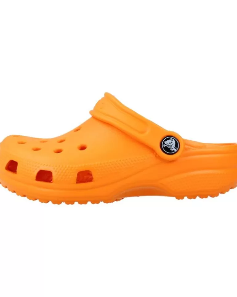 CROCS Zuecos De Niña Y Niño Classic Clog K Naranja Online