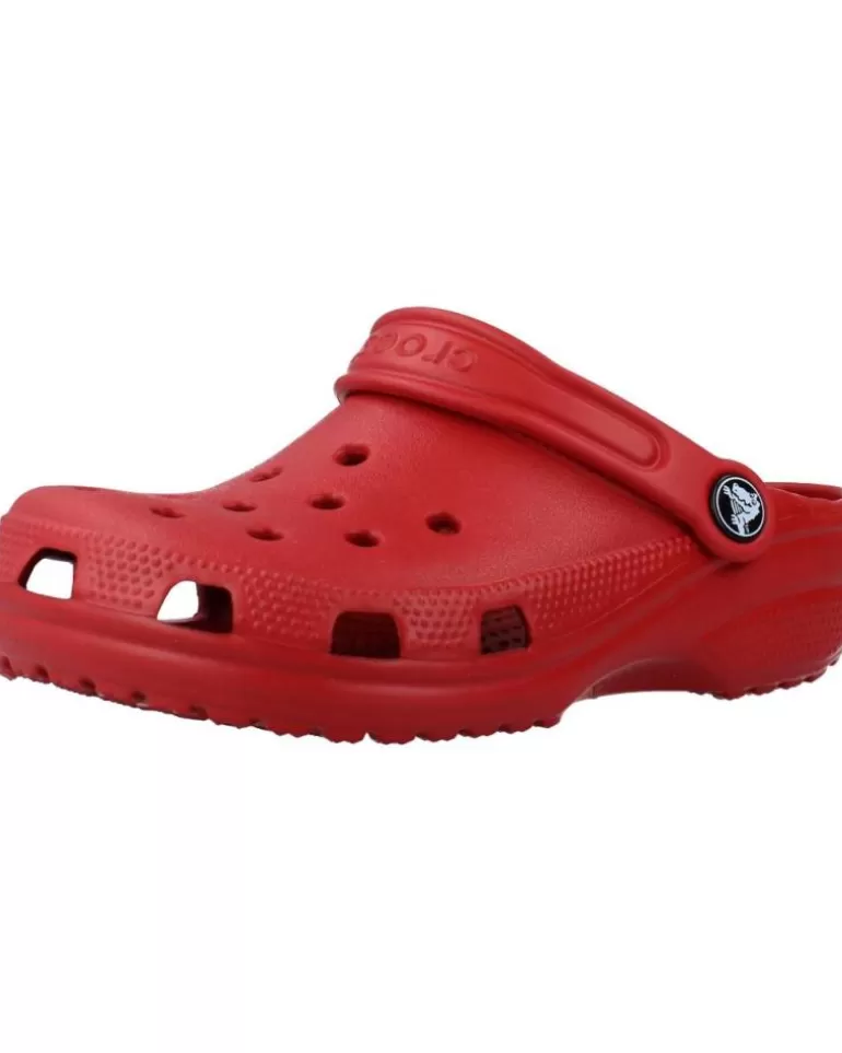 CROCS Zuecos De Niña Y Niño Classic Clog K Rojo Cheap