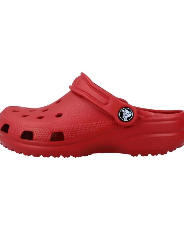CROCS Zuecos De Niña Y Niño Classic Clog K Rojo Cheap