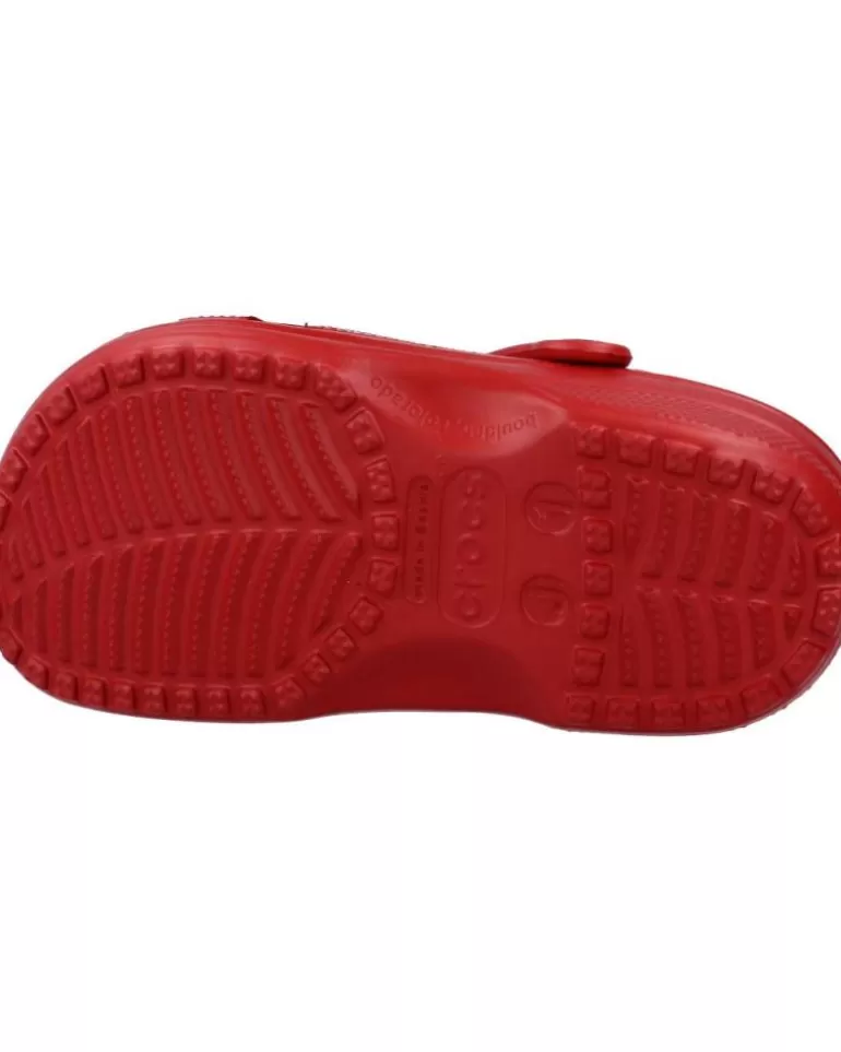 CROCS Zuecos De Niña Y Niño Classic Clog K Rojo Cheap