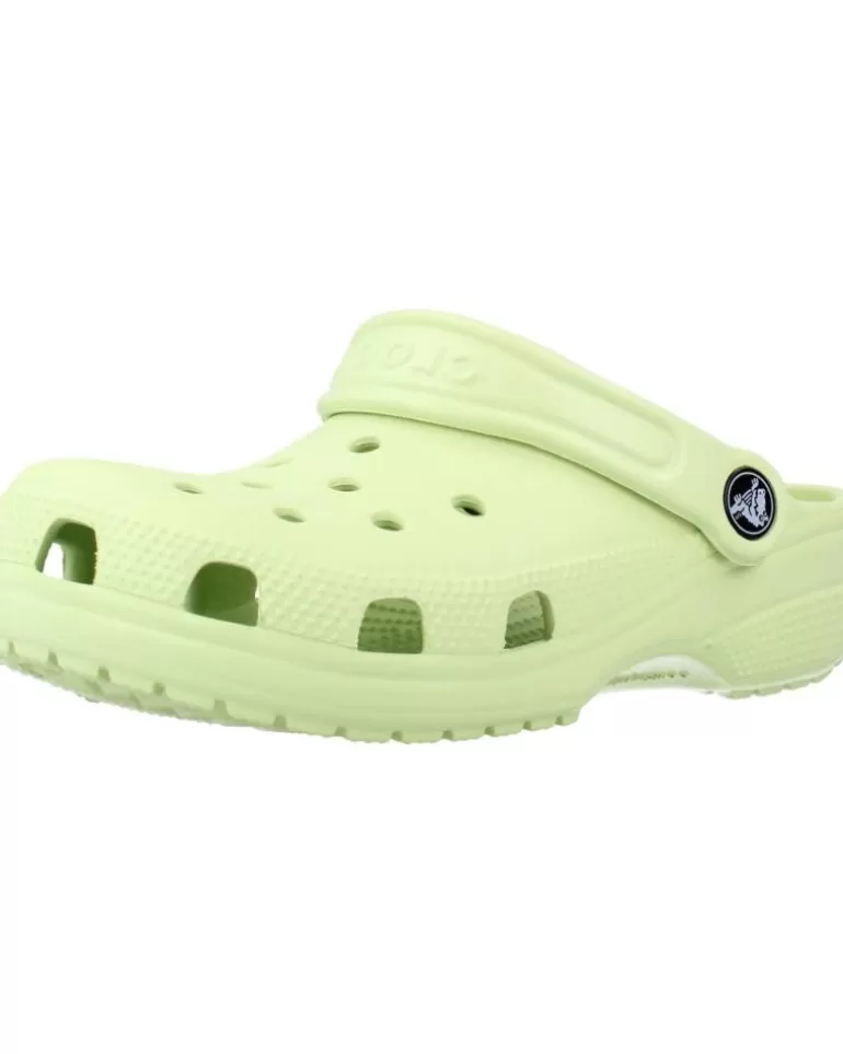 CROCS Zuecos De Niña Y Niño Classic Clog K Verde Sale