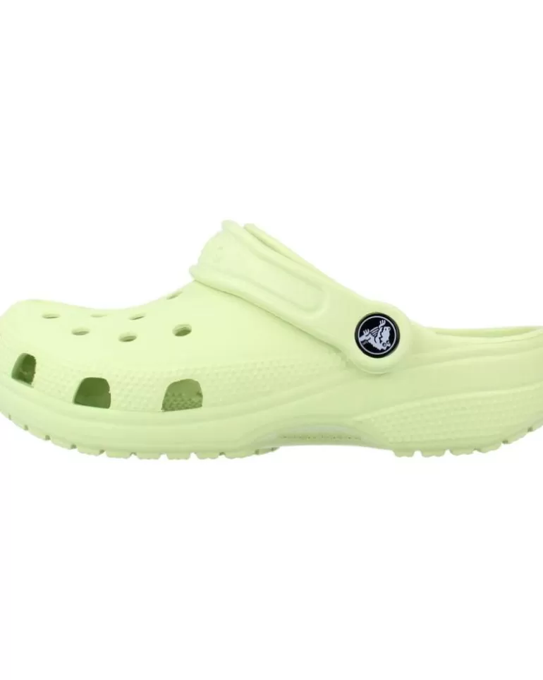 CROCS Zuecos De Niña Y Niño Classic Clog K Verde Sale