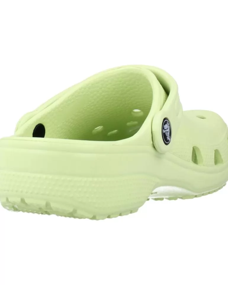 CROCS Zuecos De Niña Y Niño Classic Clog K Verde Sale