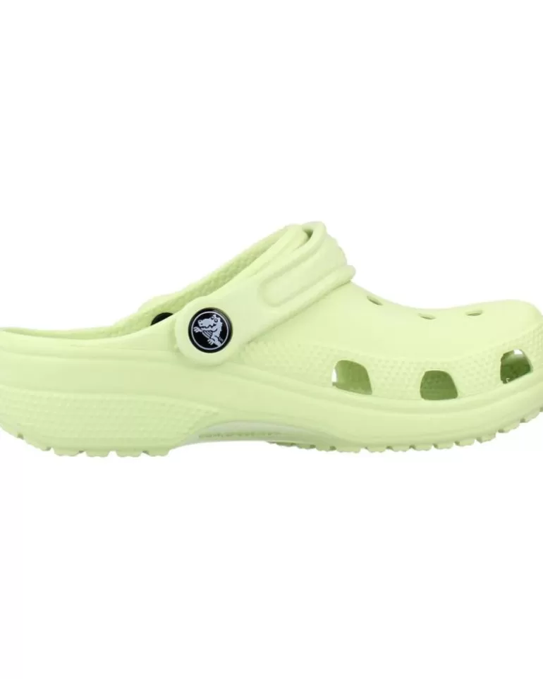 CROCS Zuecos De Niña Y Niño Classic Clog K Verde Sale