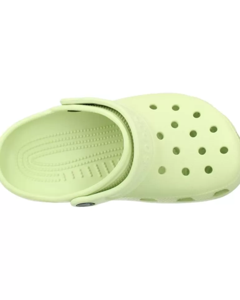 CROCS Zuecos De Niña Y Niño Classic Clog K Verde Sale