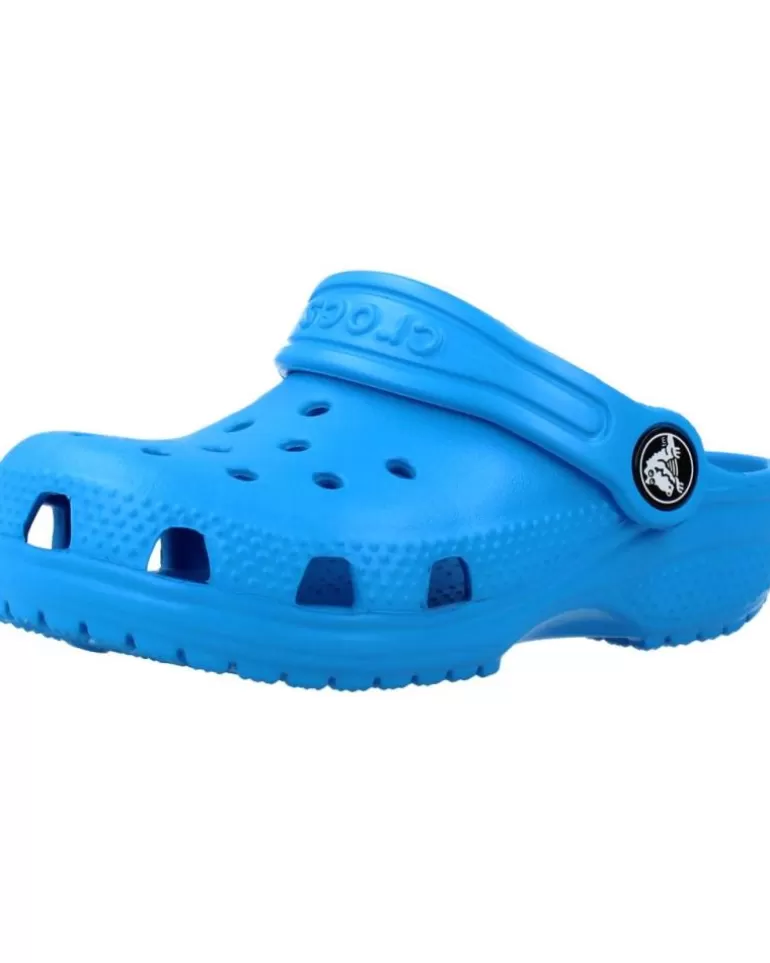 CROCS Zuecos De Niña Y Niño Classic Clog T Azul Store