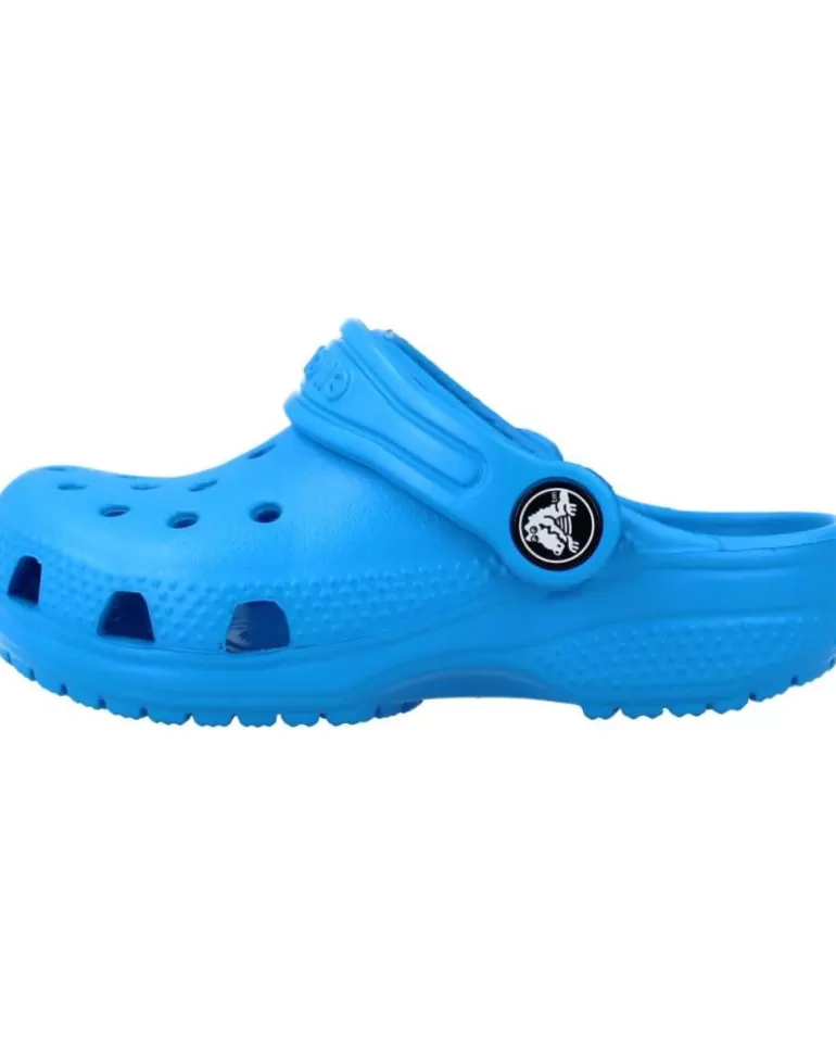CROCS Zuecos De Niña Y Niño Classic Clog T Azul Store