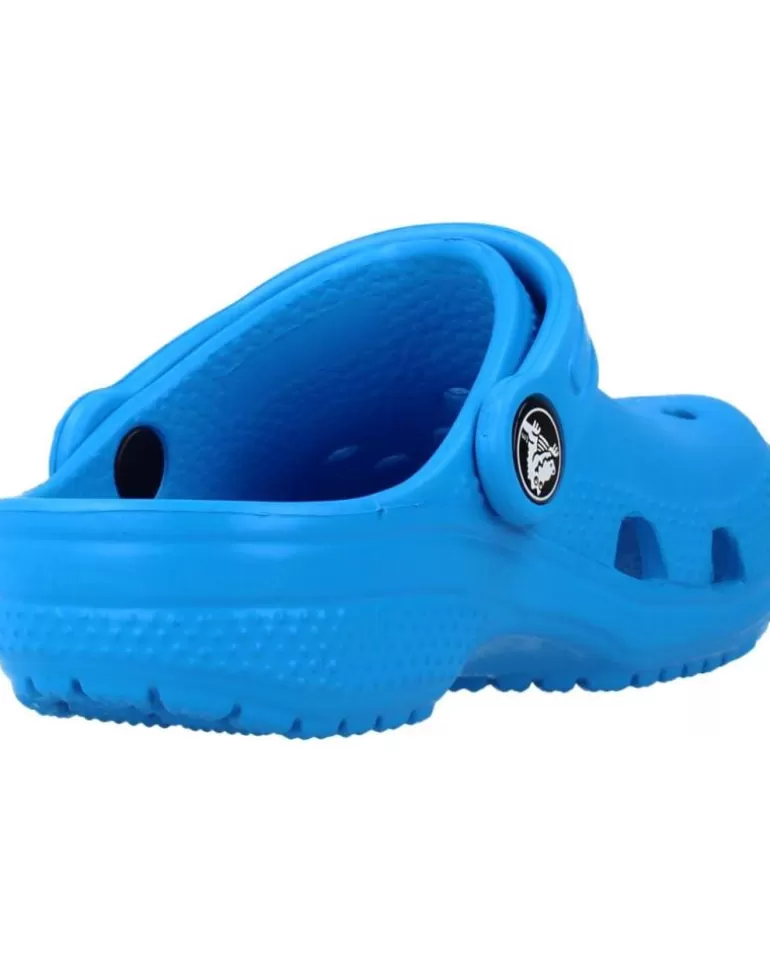 CROCS Zuecos De Niña Y Niño Classic Clog T Azul Store