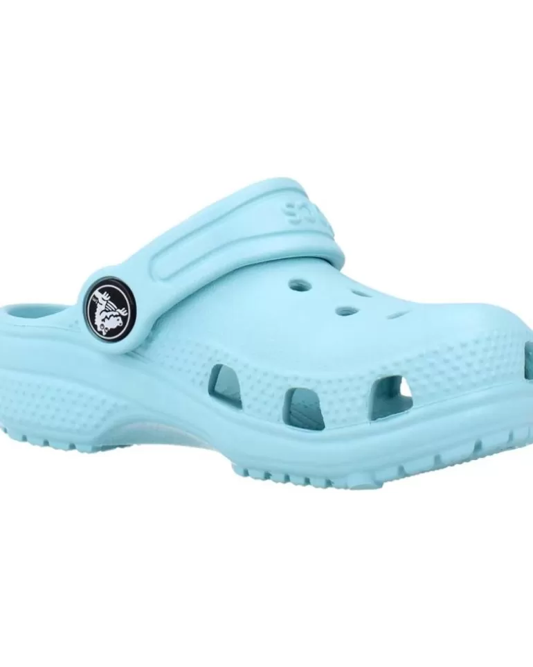 CROCS Zuecos De Niña Y Niño Classic Clog T Azul Cheap
