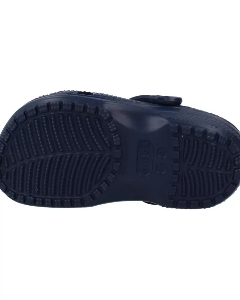 CROCS Zuecos De Niña Y Niño Classic Clog T Azul Sale