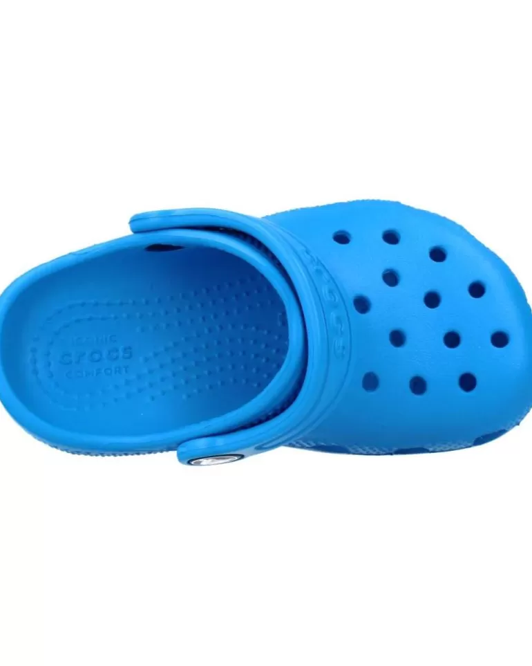 CROCS Zuecos De Niña Y Niño Classic Clog T Azul Store