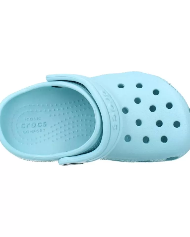 CROCS Zuecos De Niña Y Niño Classic Clog T Azul Cheap