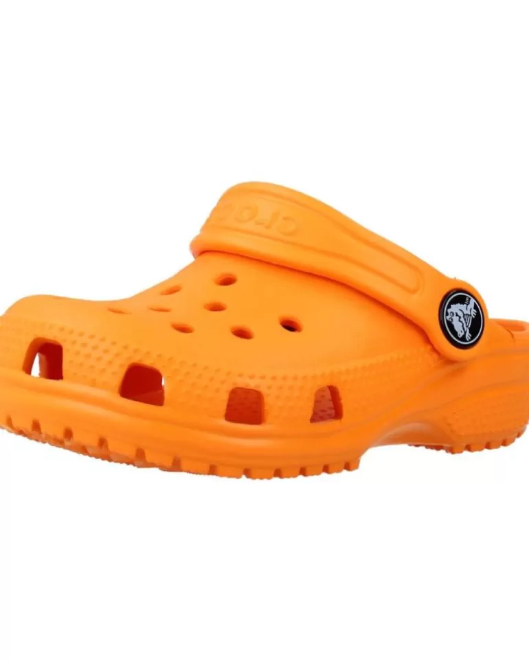 CROCS Zuecos De Niña Y Niño Classic Clog T Naranja Best