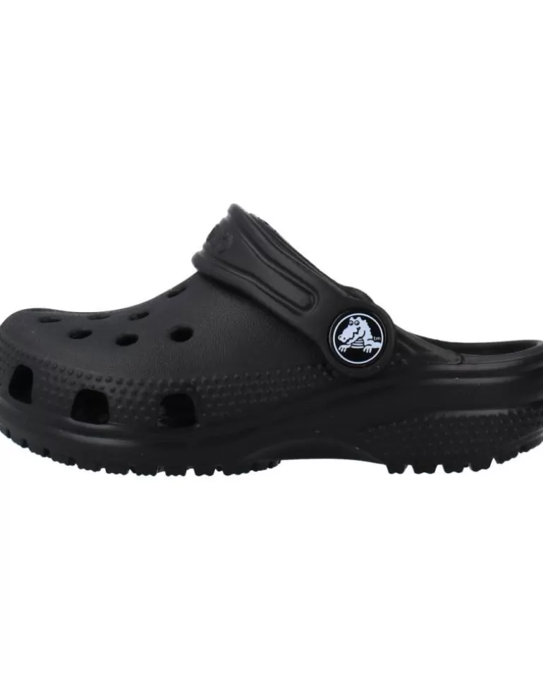 CROCS Zuecos De Niña Y Niño Classic Clog T Negro Best Sale