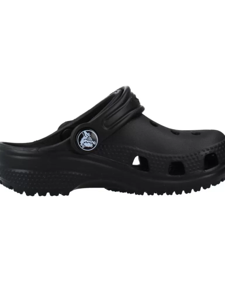 CROCS Zuecos De Niña Y Niño Classic Clog T Negro Best Sale