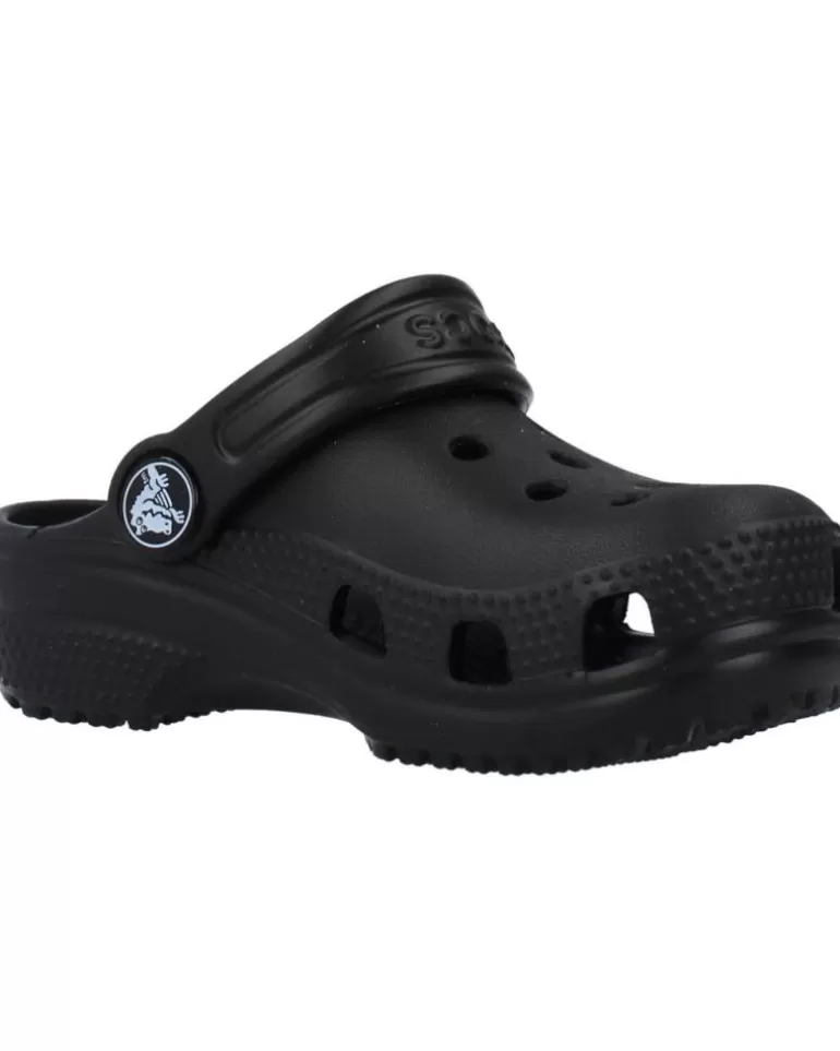 CROCS Zuecos De Niña Y Niño Classic Clog T Negro Best Sale