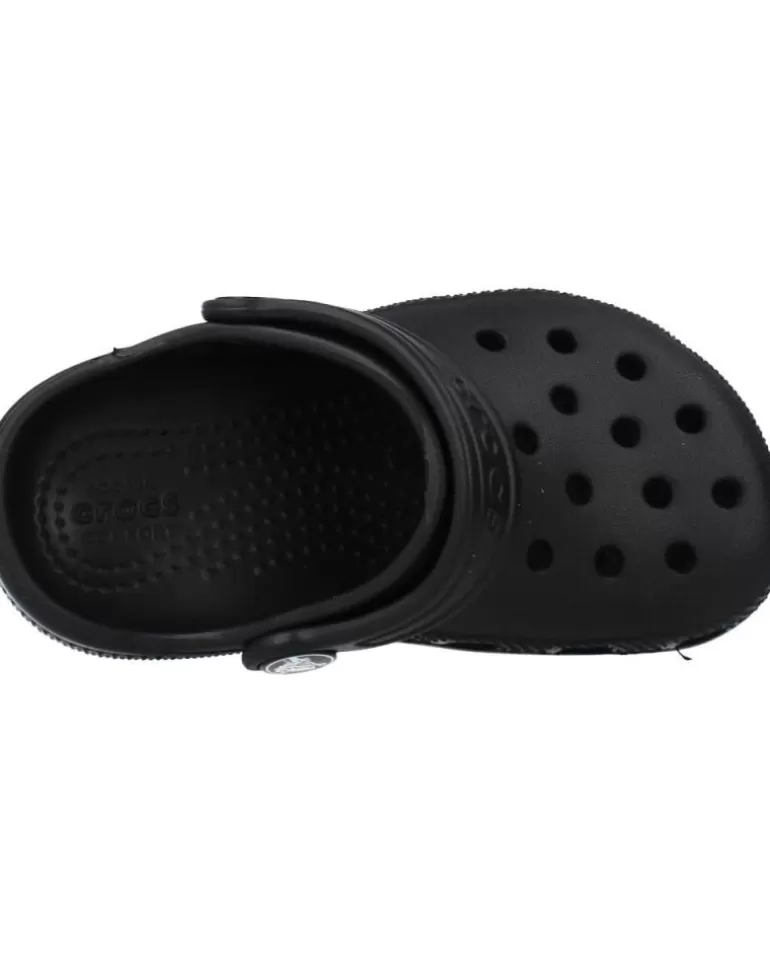 CROCS Zuecos De Niña Y Niño Classic Clog T Negro Best Sale