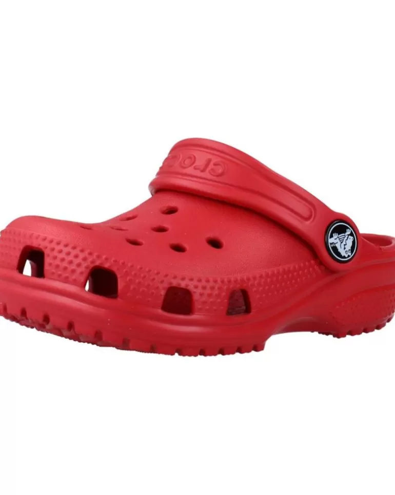 CROCS Zuecos De Niña Y Niño Classic Clog T Rojo Best Sale