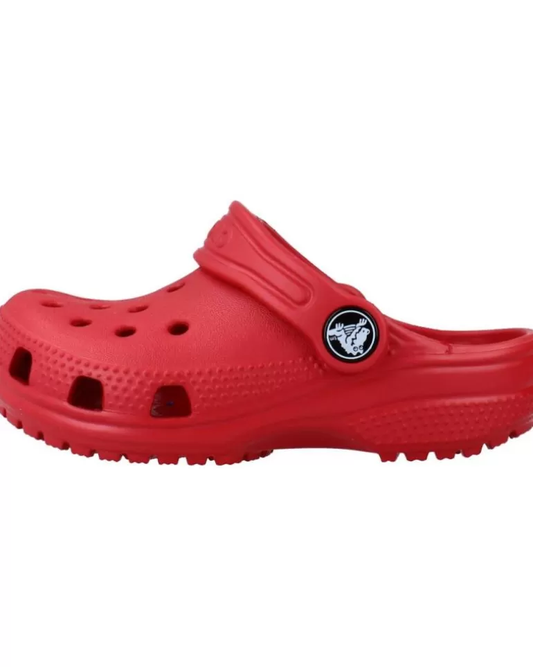 CROCS Zuecos De Niña Y Niño Classic Clog T Rojo Best Sale