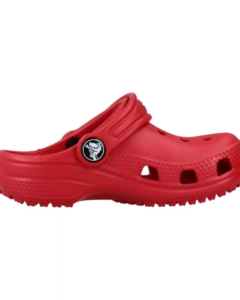 CROCS Zuecos De Niña Y Niño Classic Clog T Rojo Best Sale