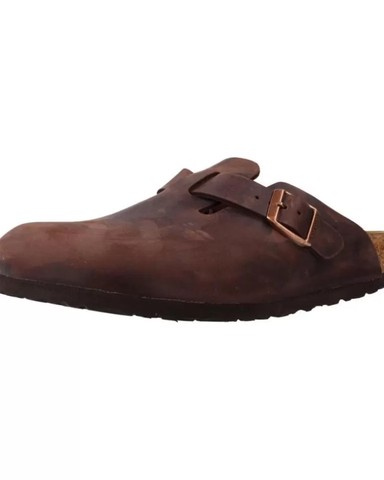 BIRKENSTOCK Zuecos De Mujer Y Hombre Boston Nu Marron Store