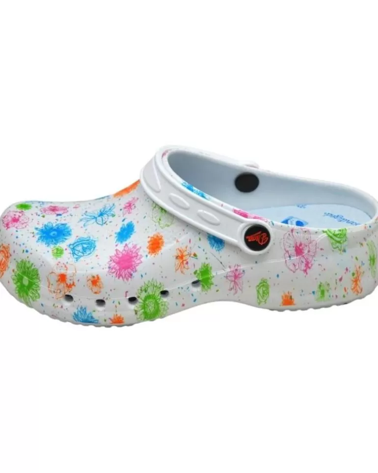 DIAN Zuecos De Mujer Y Hombre Eva Estampado Zueco Unisex Para Plantillas Blanco Multicolor Online