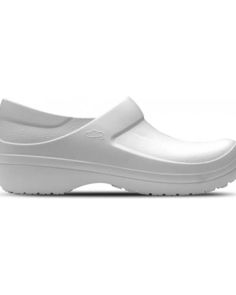 FELIZ CAMINAR Zuecos De Mujer Y Hombre Suru Antiestaticos - Blanco Fashion