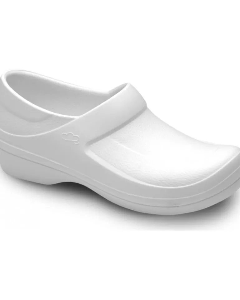 FELIZ CAMINAR Zuecos De Mujer Y Hombre Suru Antiestaticos - Blanco Fashion