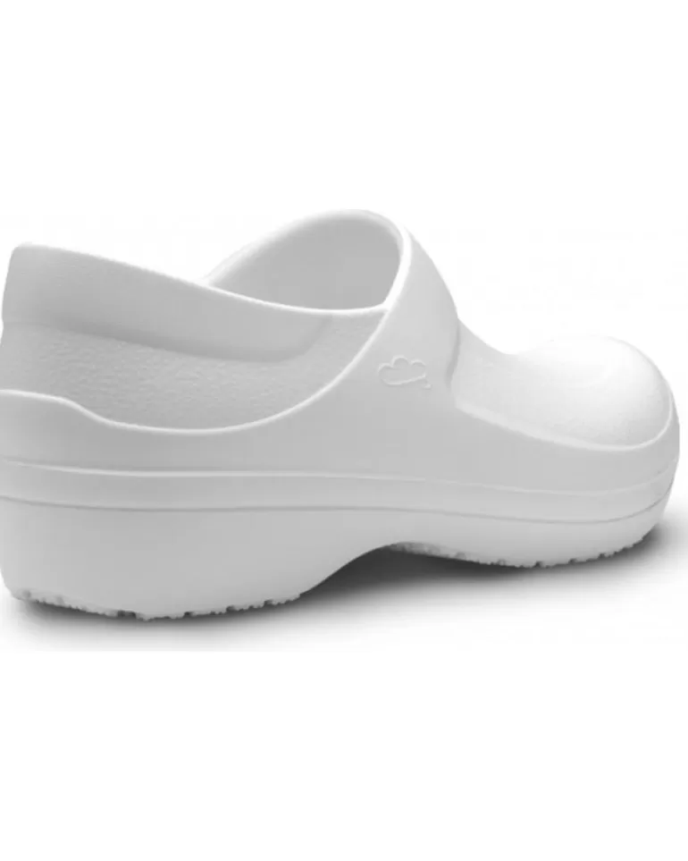 FELIZ CAMINAR Zuecos De Mujer Y Hombre Suru Antiestaticos - Blanco Fashion