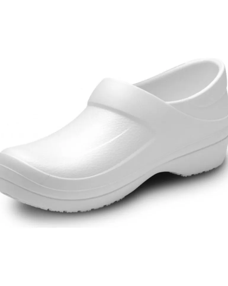 FELIZ CAMINAR Zuecos De Mujer Y Hombre Suru Antiestaticos - Blanco Fashion