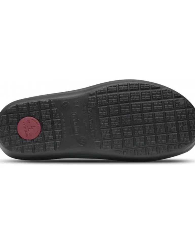 FELIZ CAMINAR Zuecos De Mujer Y Hombre Suru Antiestaticos - Negro Flash Sale