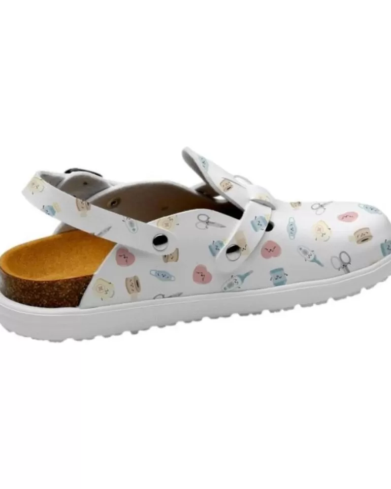 FELIZ CAMINAR Zuecos De Mujer Y Hombre Zueco Bio Wonderful Steps Blanco Store