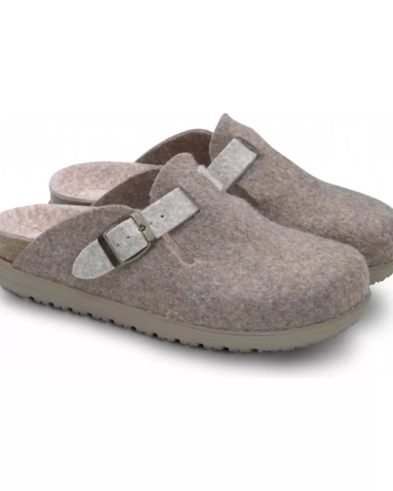 FELIZ CAMINAR Zuecos De Mujer Y Hombre Zueco Domus Chocolate Marron Cheap