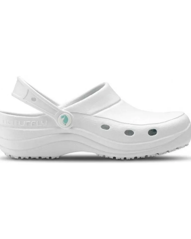 FELIZ CAMINAR Zuecos De Mujer Y Hombre Zueco Laboral Sirocos - Naturfly Blanco Best Sale