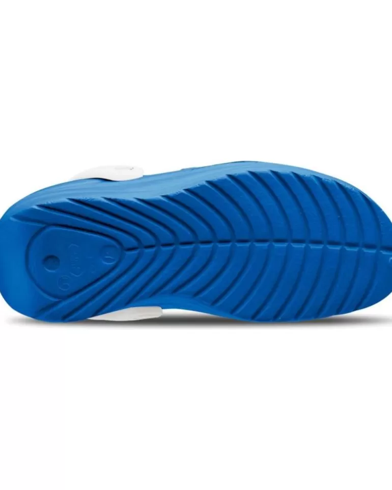 FELIZ CAMINAR Zuecos De Mujer Y Hombre Zuecos Sanitarios Asana - Azul New