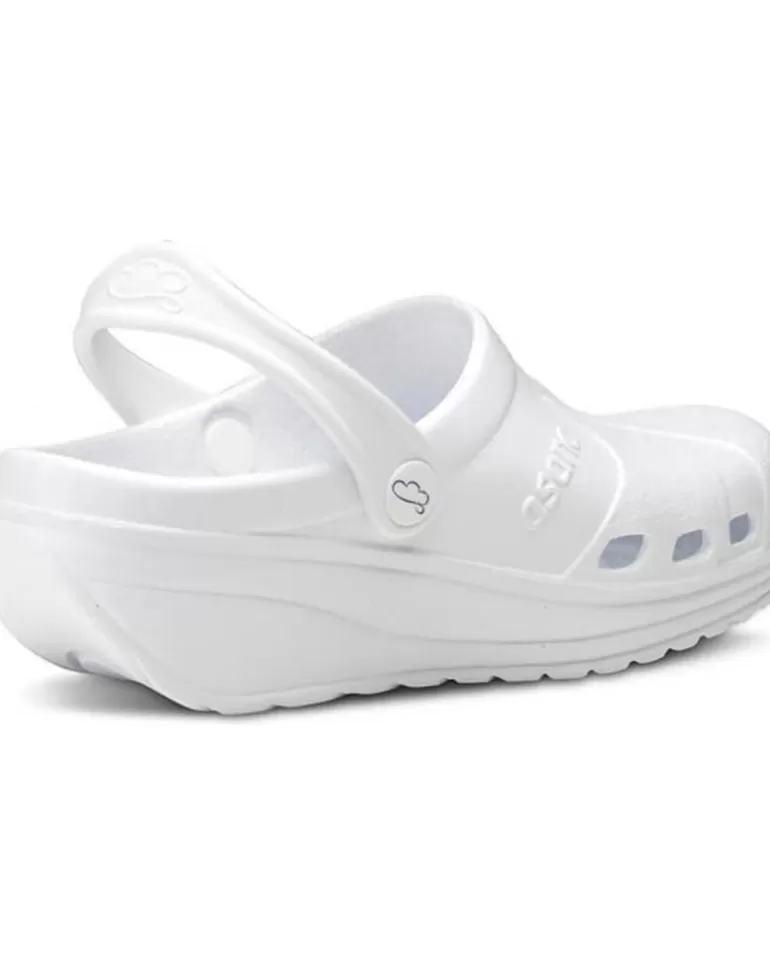 FELIZ CAMINAR Zuecos De Mujer Y Hombre Zuecos Sanitarios Asana - Blanco Clearance