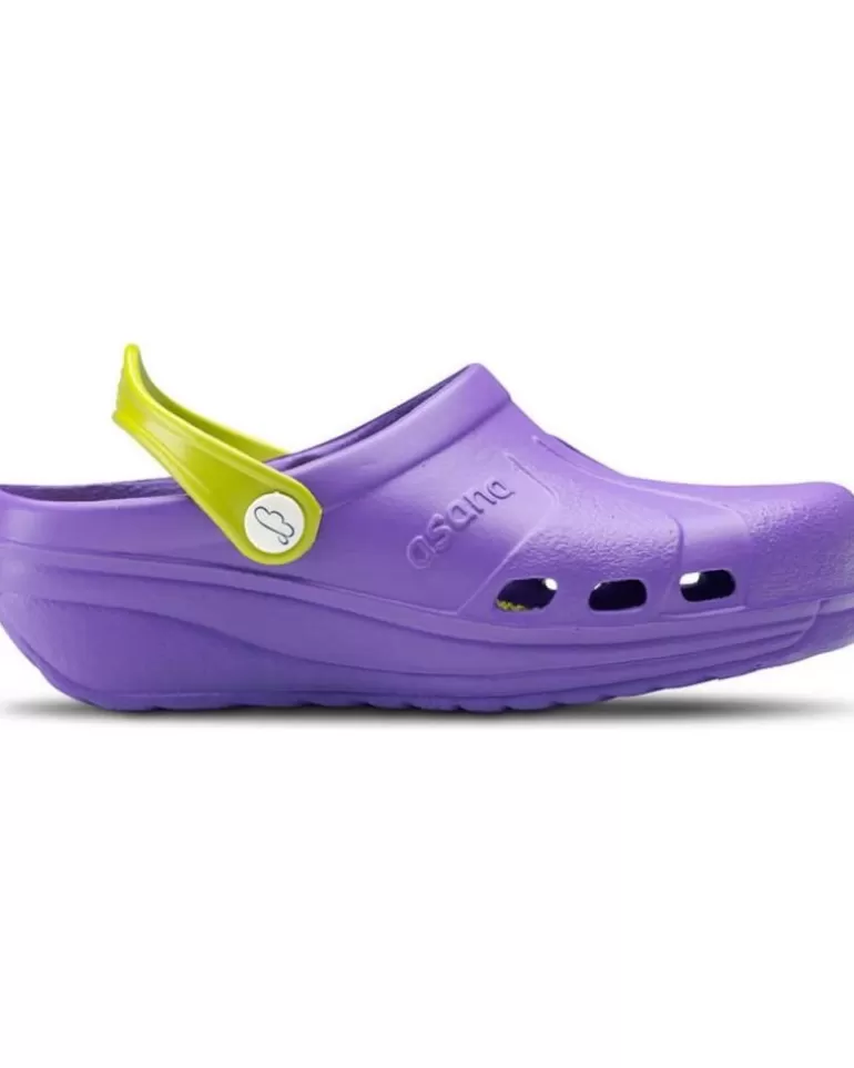 FELIZ CAMINAR Zuecos De Mujer Y Hombre Zuecos Sanitarios Asana - Morado Best