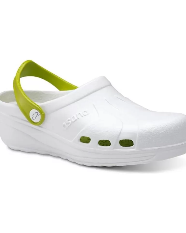 FELIZ CAMINAR Zuecos De Mujer Y Hombre Zuecos Sanitarios Asana - Verde Best Sale