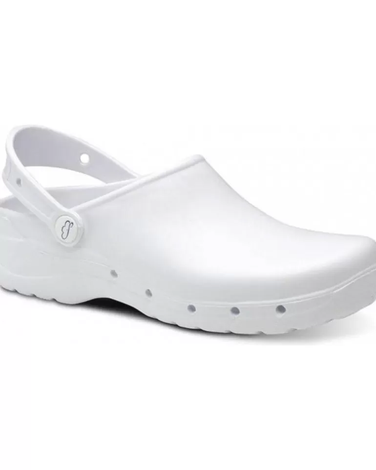 FELIZ CAMINAR Zuecos De Mujer Y Hombre Zuecos Sanitarios Flotantes Antiestticos - Blanco Best Sale