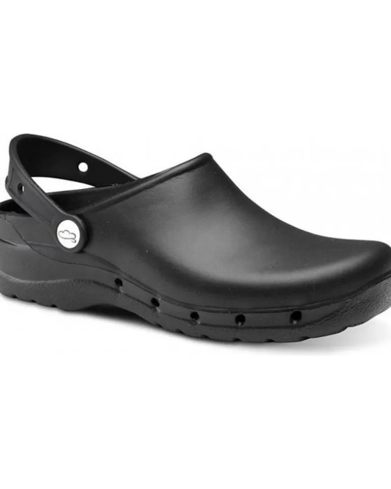 FELIZ CAMINAR Zuecos De Mujer Y Hombre Zuecos Sanitarios Flotantes Antiestticos - Negro Best Sale