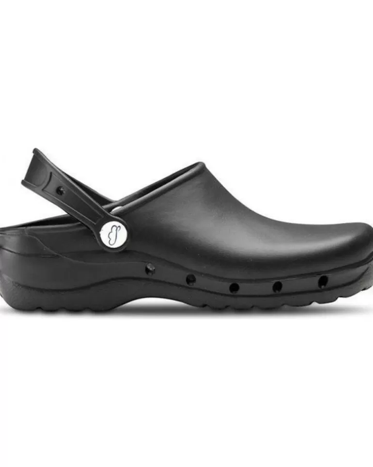 FELIZ CAMINAR Zuecos De Mujer Y Hombre Zuecos Sanitarios Flotantes Antiestticos - Negro Best Sale