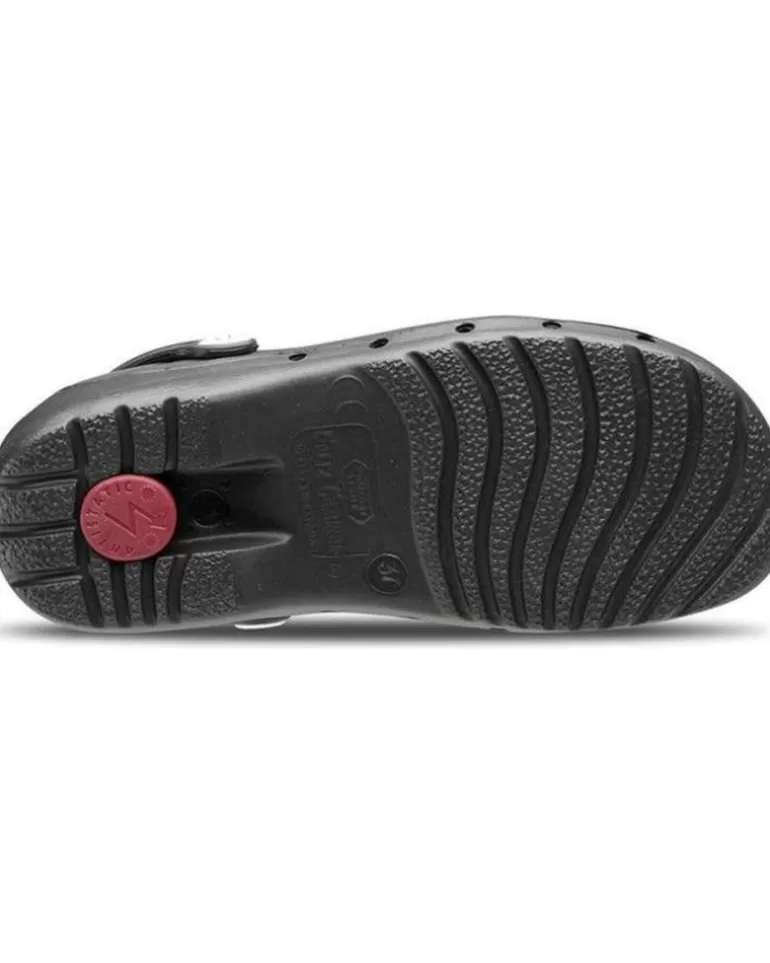 FELIZ CAMINAR Zuecos De Mujer Y Hombre Zuecos Sanitarios Flotantes Antiestticos - Negro Best Sale