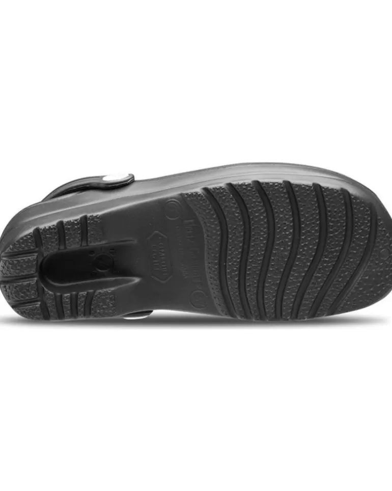 FELIZ CAMINAR Zuecos De Mujer Y Hombre Zuecos Sanitarios Flotantes Gruyere - Negro Cheap