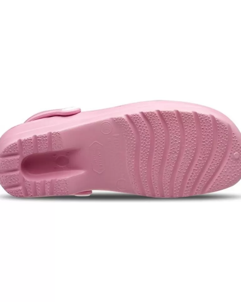 FELIZ CAMINAR Zuecos De Mujer Y Hombre Zuecos Sanitarios Flotantes Gruyere - Rosa Hot