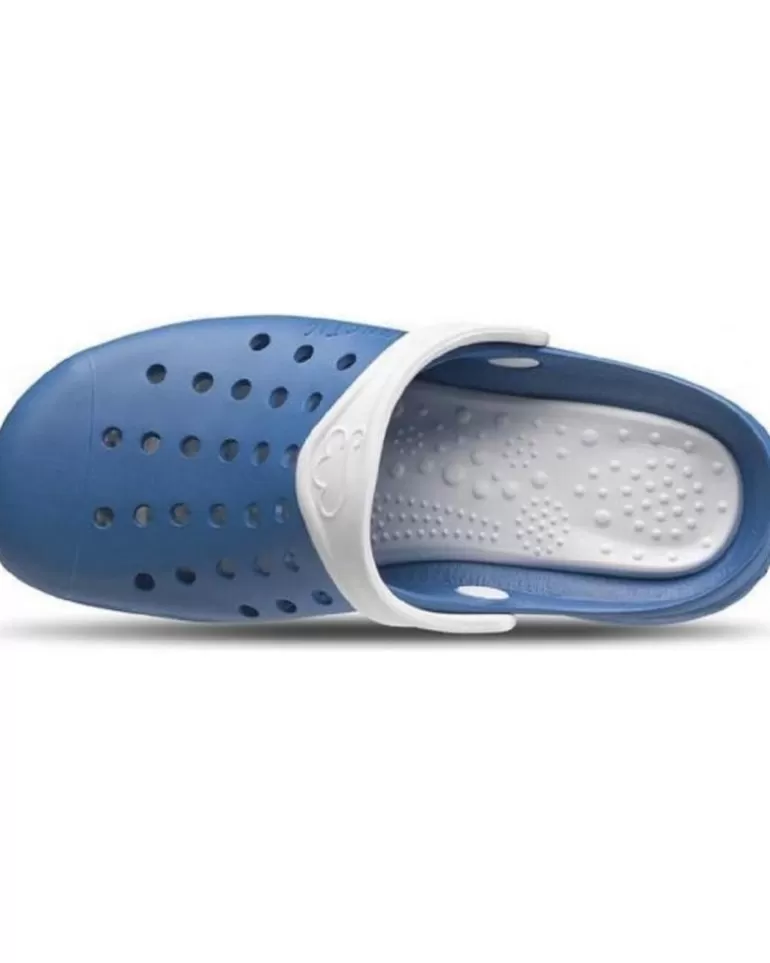 FELIZ CAMINAR Zuecos De Mujer Y Hombre Zuecos Sanitarios Kinetic - Azul Store