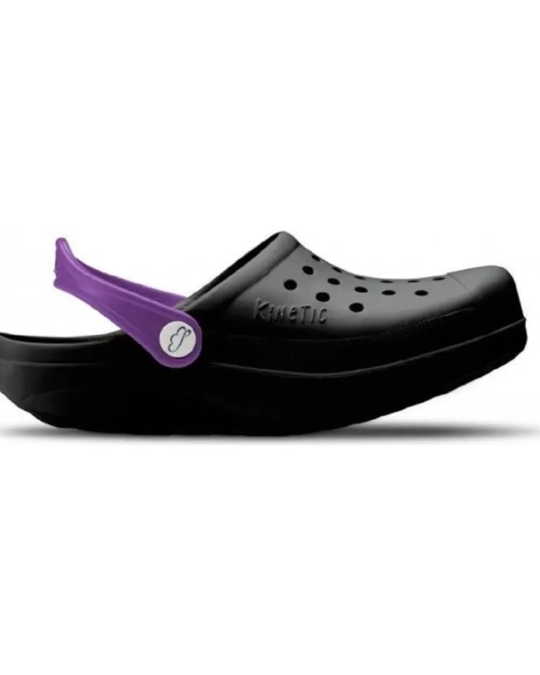FELIZ CAMINAR Zuecos De Mujer Y Hombre Zuecos Sanitarios Kinetic - Morado Fashion